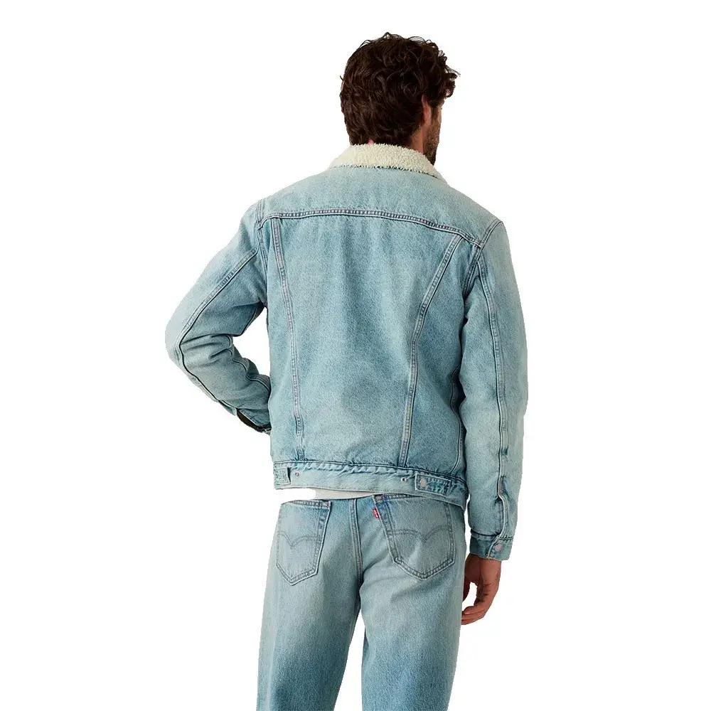 Джинсовая куртка Levi´s ® Sherpa Type 3 Trucker с меховой подкладкой