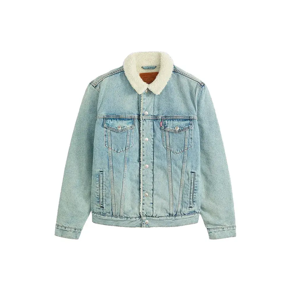 Джинсовая куртка Levi´s ® Sherpa Type 3 Trucker с меховой подкладкой