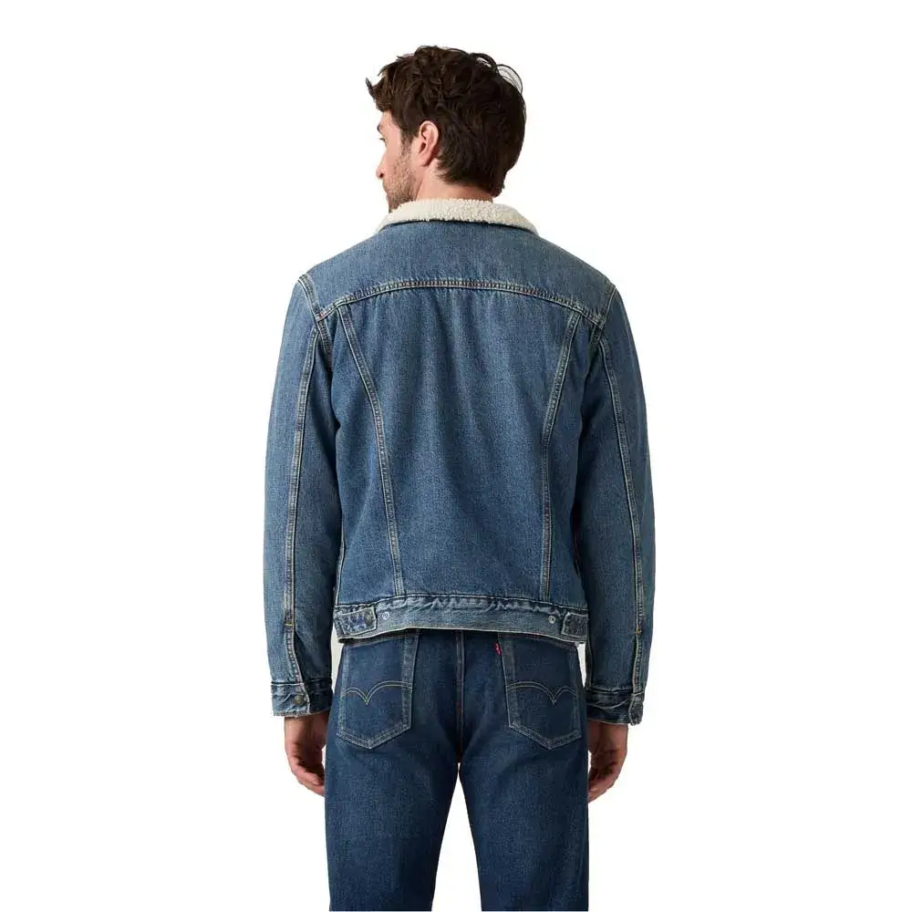Джинсовая куртка Levi´s ® Sherpa Type 3 Trucker с меховой подкладкой