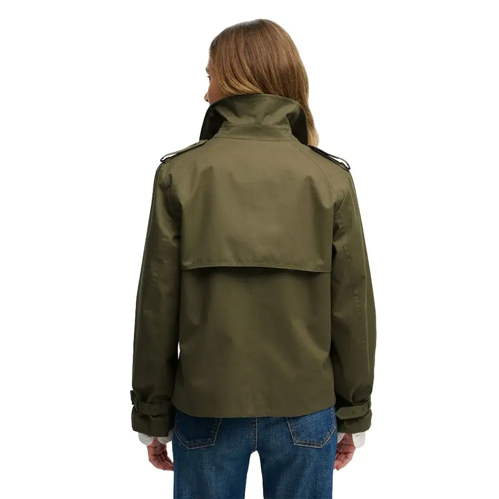 Superdry Короткое тренч-пальто