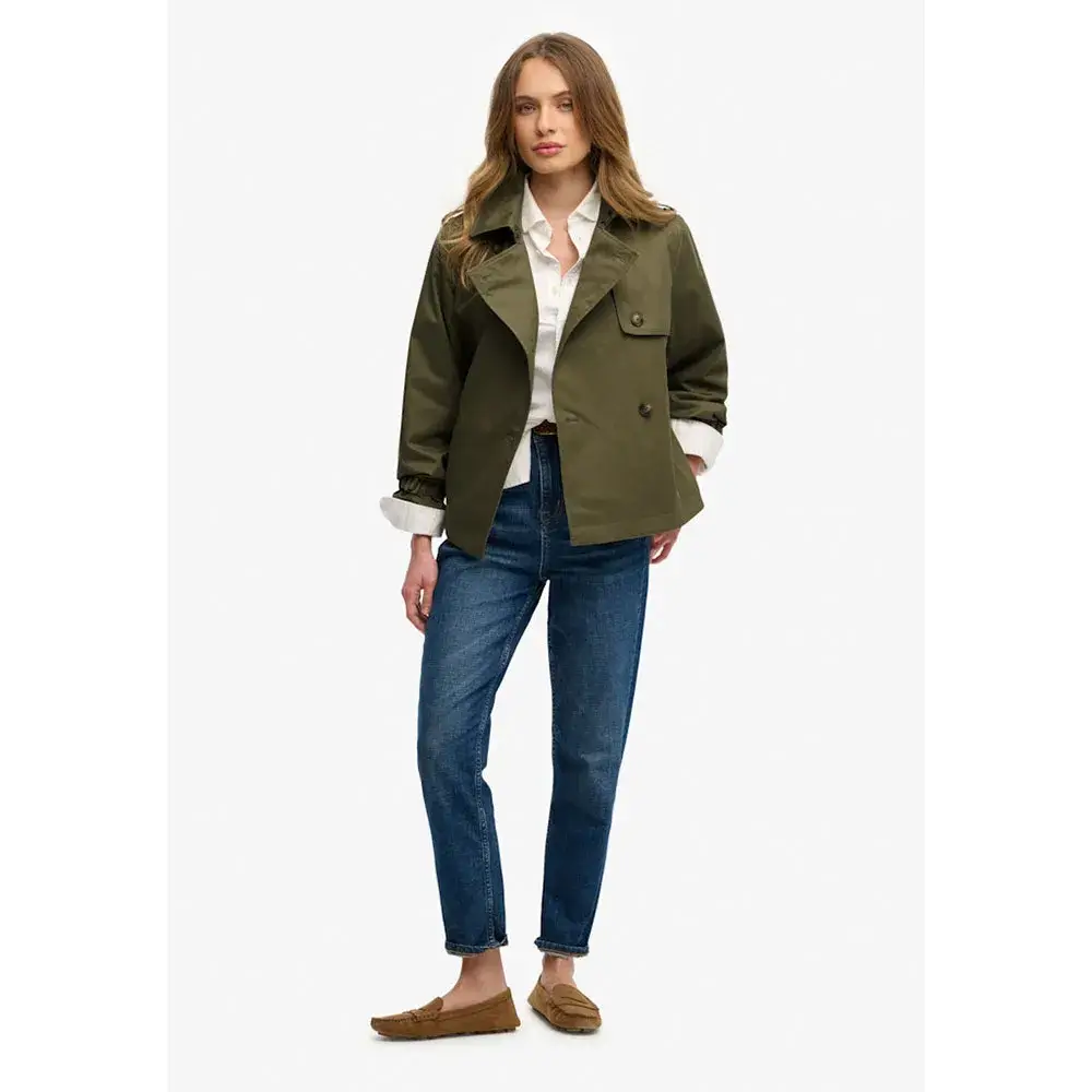Superdry Короткое тренч-пальто