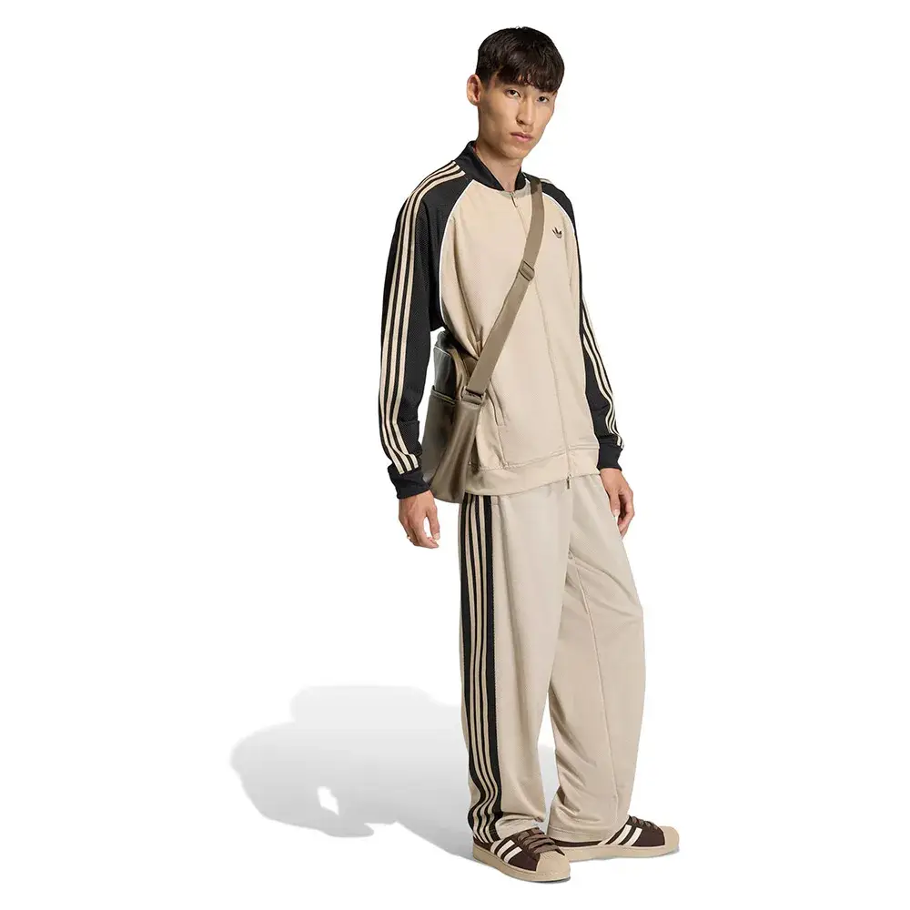 adidas Originals Свитшот на молнии с сетчатой вставкой свободного кроя