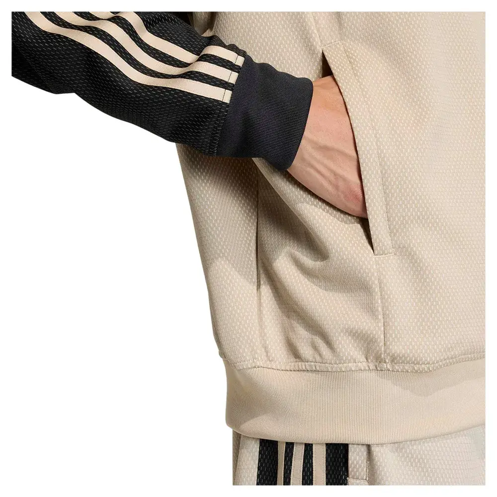 adidas Originals Свитшот на молнии с сетчатой вставкой свободного кроя