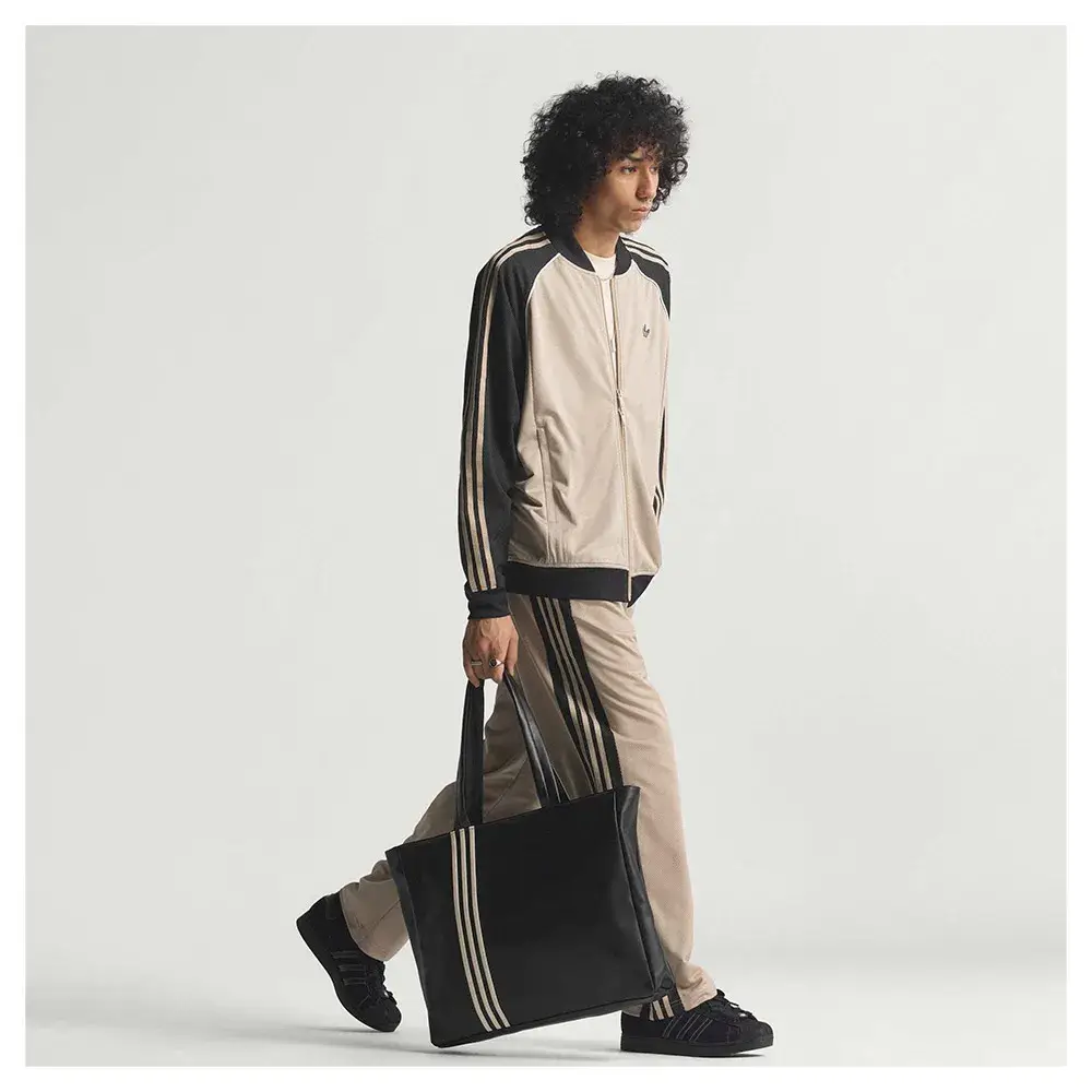 adidas Originals Свитшот на молнии с сетчатой вставкой свободного кроя