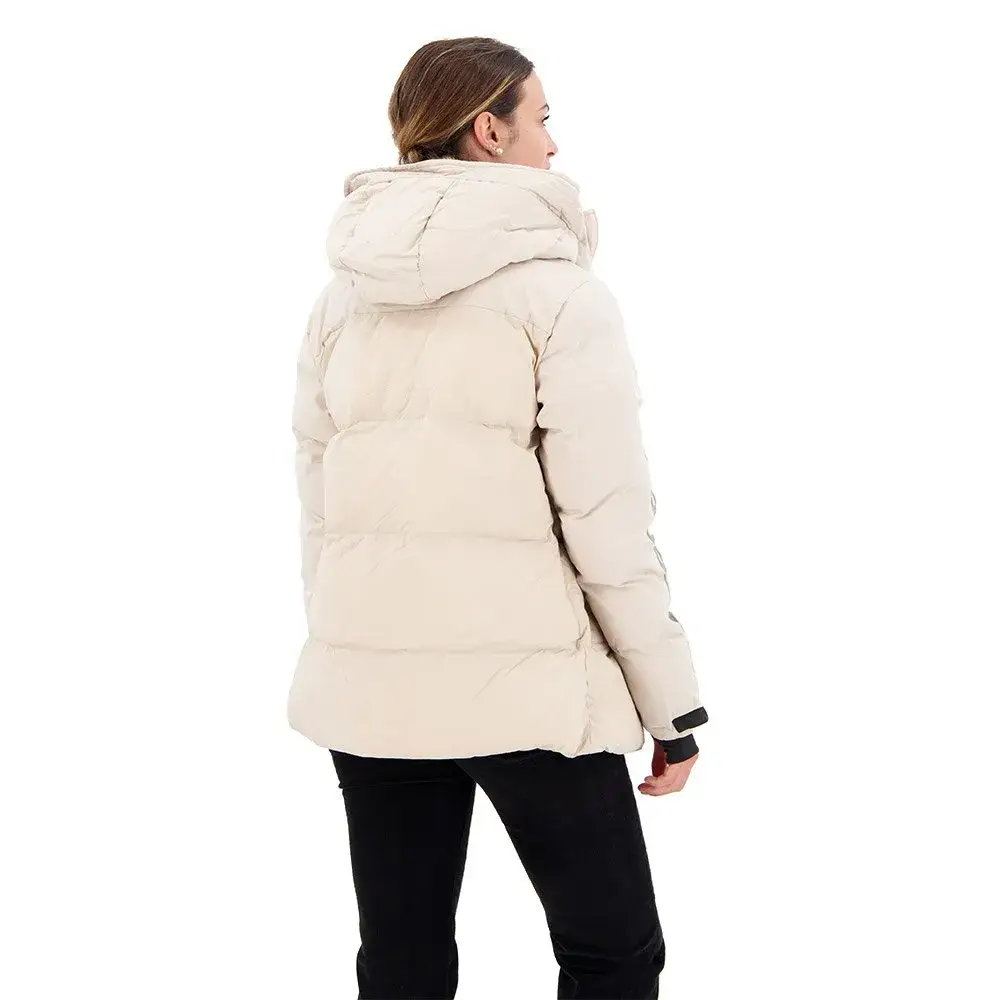 Superdry Городская стеганая ветровка с капюшоном