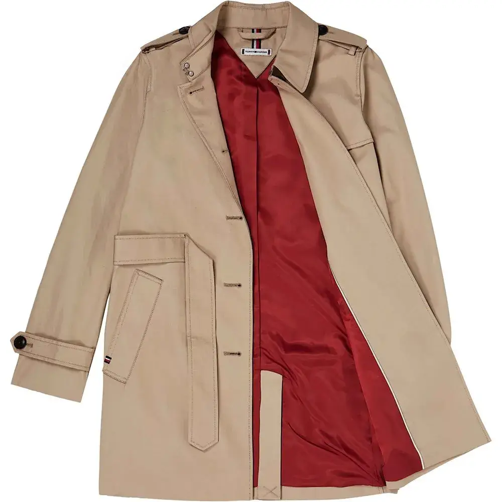 Tommy Hilfiger Heritage однобортный тренчкот