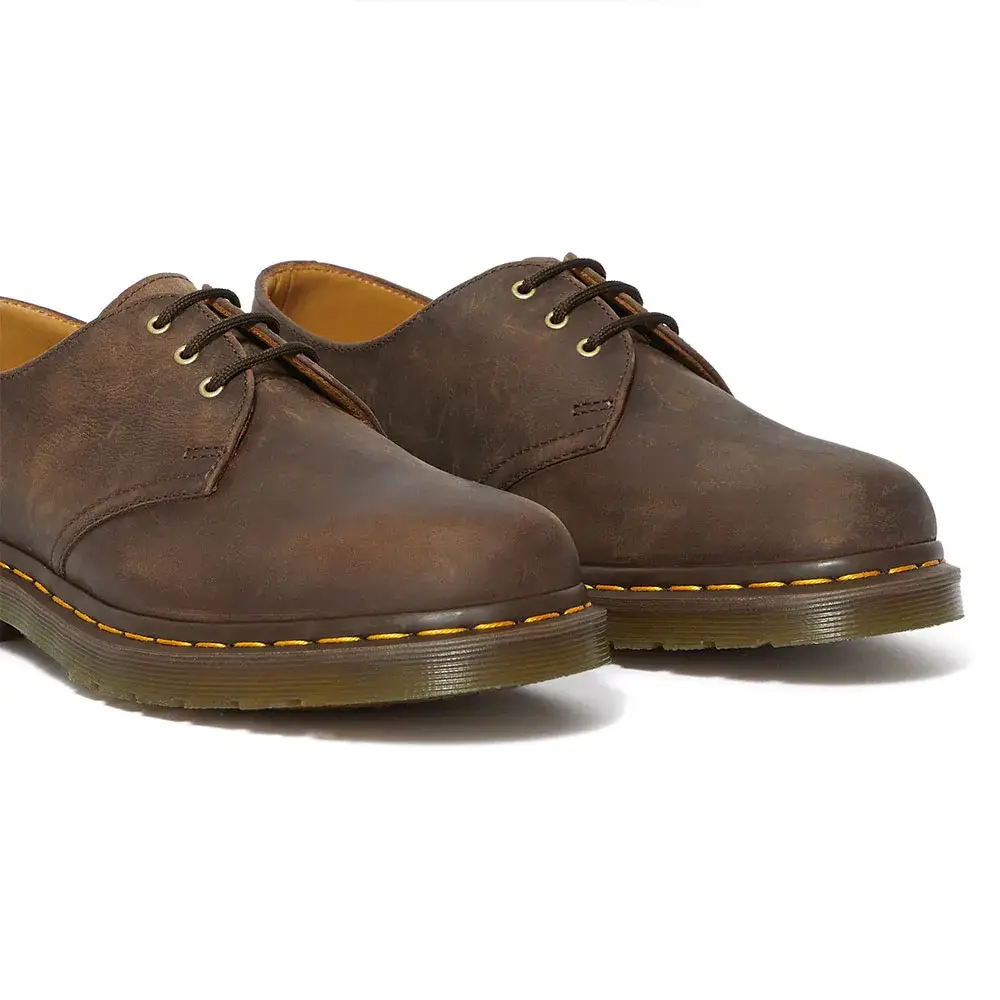 Dr Martens 1461 3 Eye Gibson Crazy Horse обувь